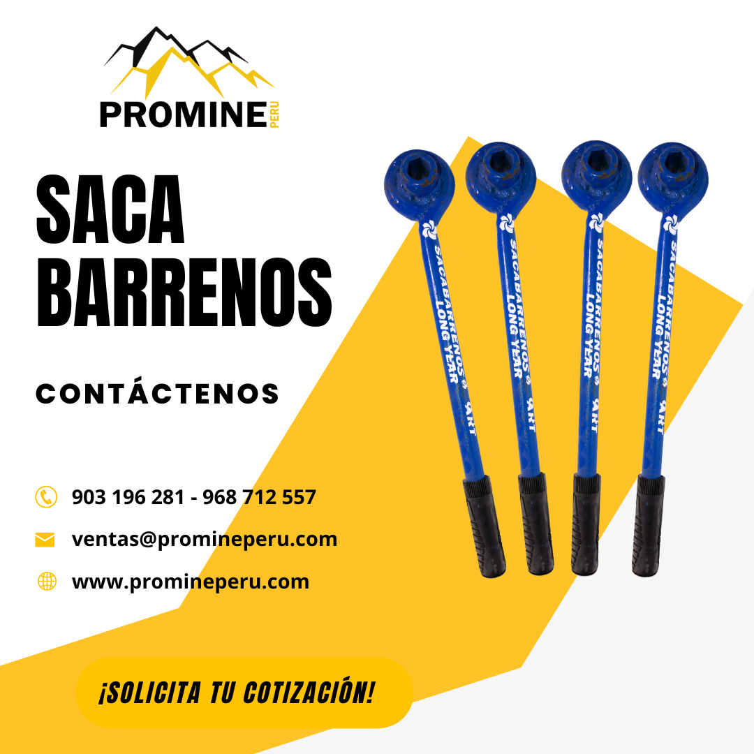 SACA BARRENOS ALTA CALIDAD MINERÍA PROMINE AQP